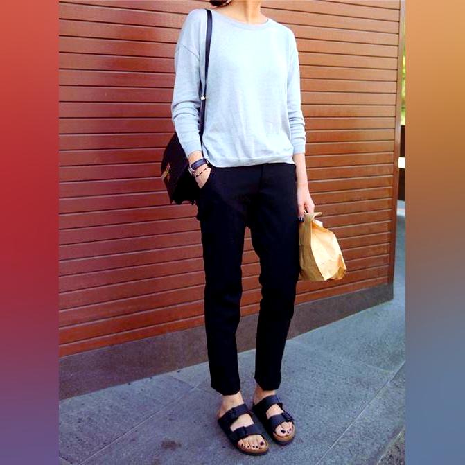 Comfy Summer Work Outfits With Birkenstocks 2022