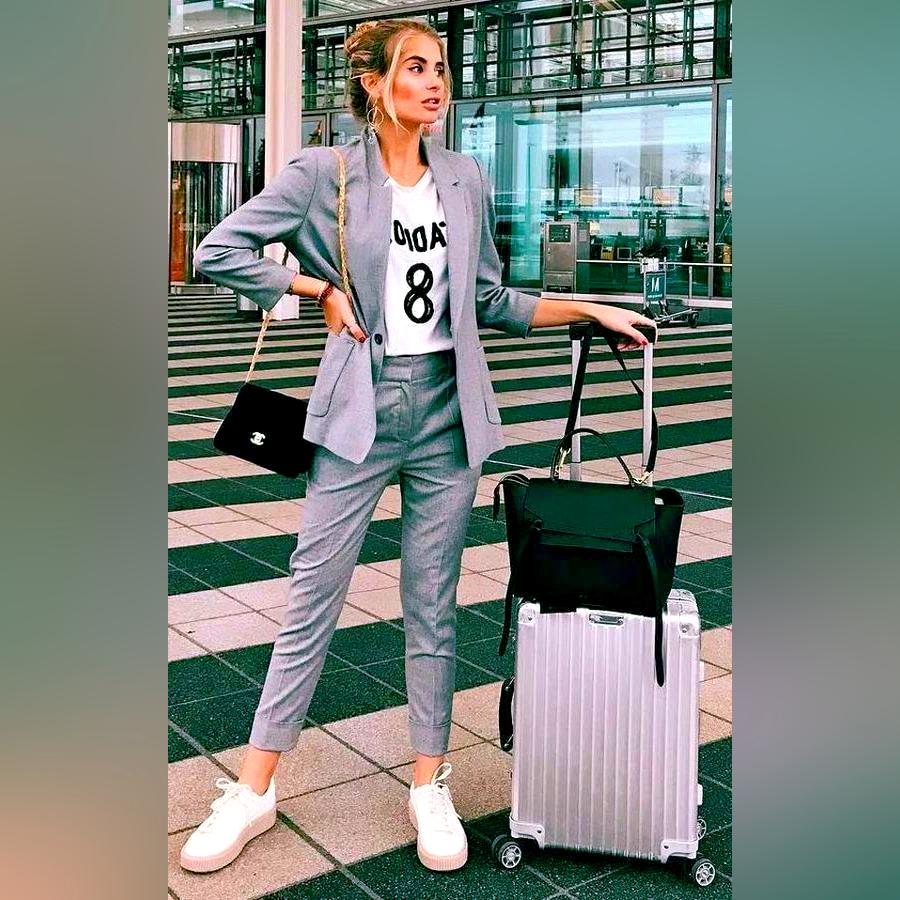 Stylish White Platform Sneakers Outfits 2023