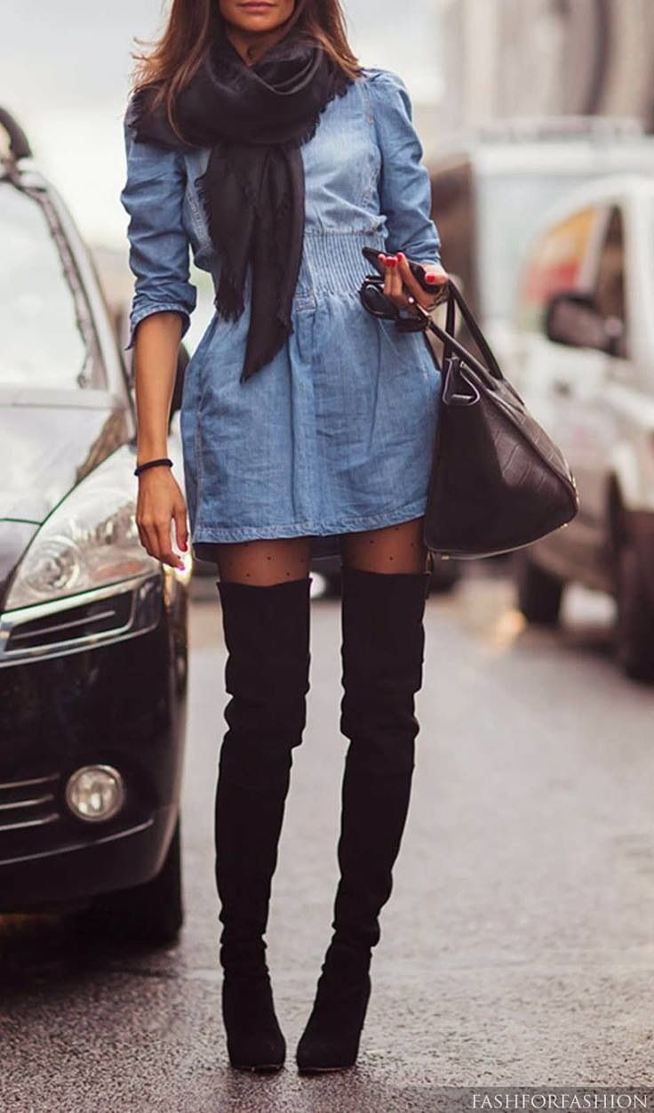 What Shoes To Wear With Denim Dress 2023